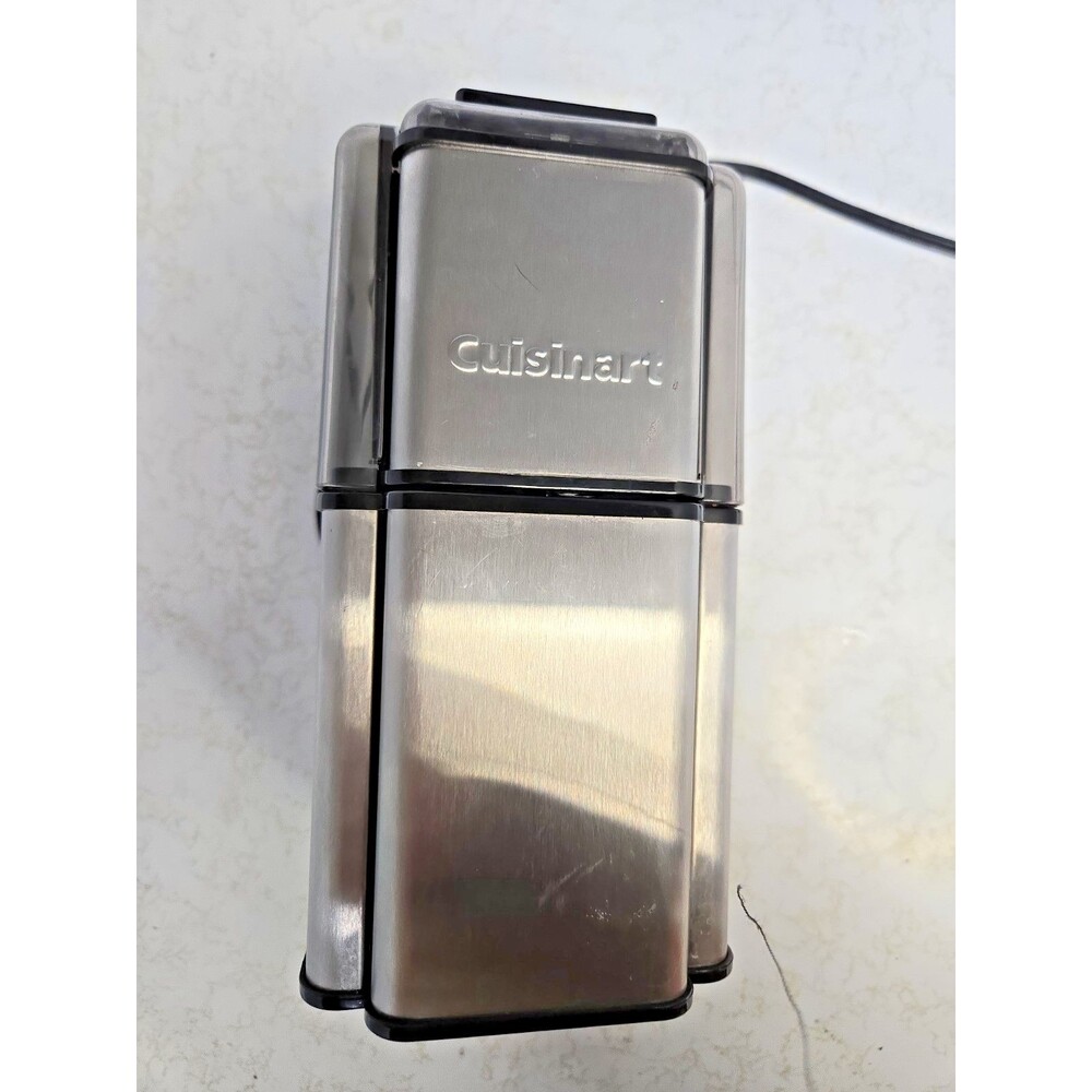 CUISINART Grind Central Bean Grinder DCG-12BC Stainless Steel Tested, Works